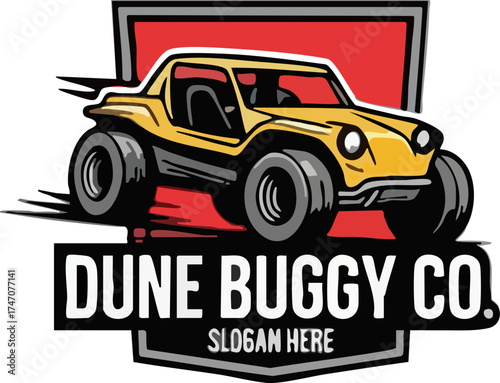 Off-Road Dune Buggy Logo