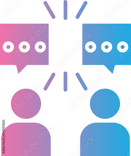 Business Communication and Teamwork Icon Set Flat, Line, Gradient, and Minimal Styles