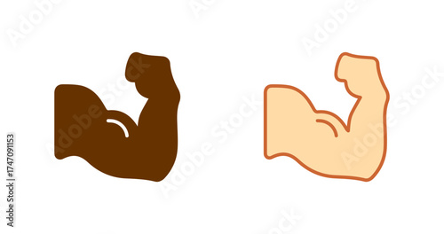 Muscle Vector Icon