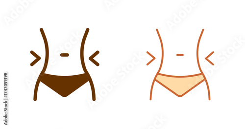 Weight Loss Vector Icon