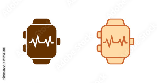 Fitness Tracker Vector Icon