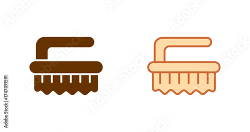 Scrub Brush Vector Icon