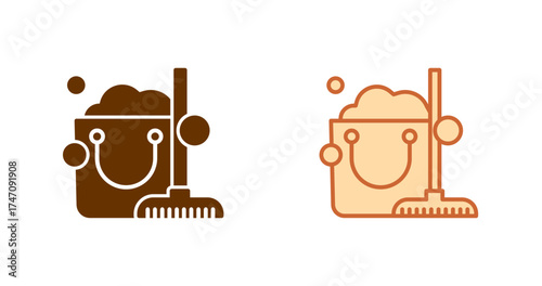Deep Cleaning Vector Icon