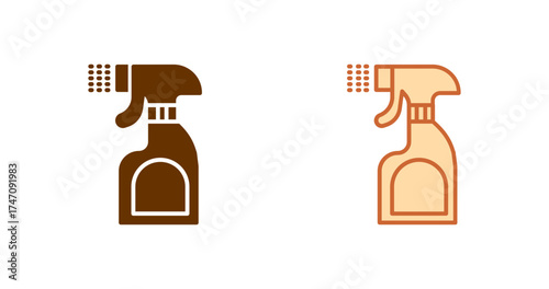 Spray Bottle Vector Icon