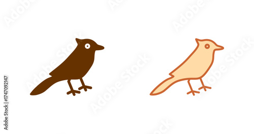 Blue Jay Vector Icon