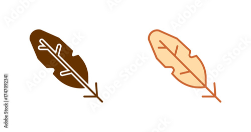 Feathers Vector Icon