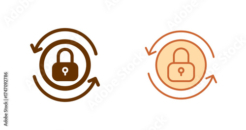 Secure Access Vector Icon