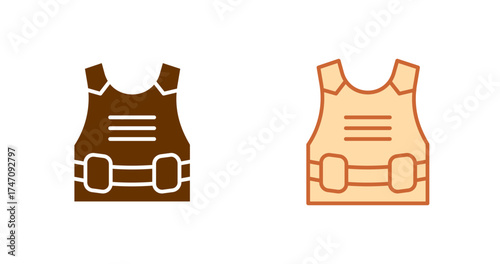 Body Armor Vector Icon