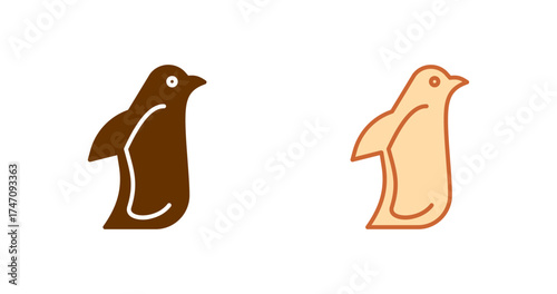 Penguin Vector Icon
