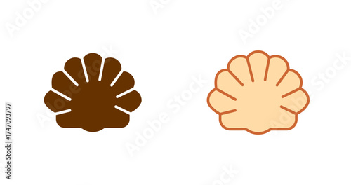 Seashell Vector Icon