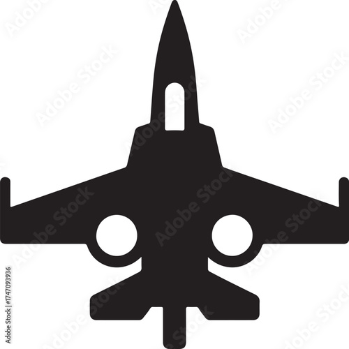 Dynamic illustration of a modern fighter jet in flight showcasing aerial combat and speed