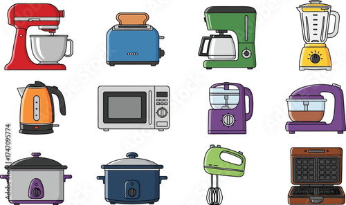 Kitchen Appliance Collection Modern Home Essentials