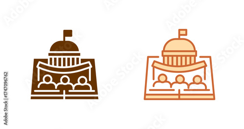 American History Vector Icon
