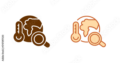 Climate Research Vector Icon