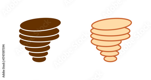 Tornado Vector Icon