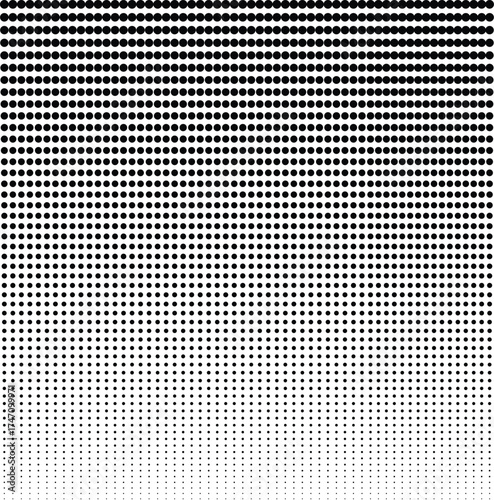 Halftone Gradient Checkerboard Optical Pattern – Abstract Black and White Digital Texture, Seamless Modern Wallpaper, Geometric Op Art Background, Contemporary Graphic Illusion Design for Décor 2
