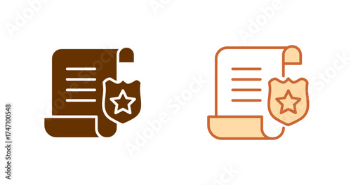 Law Enforcement Vector Icon