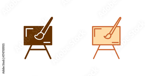 Easel Vector Icon