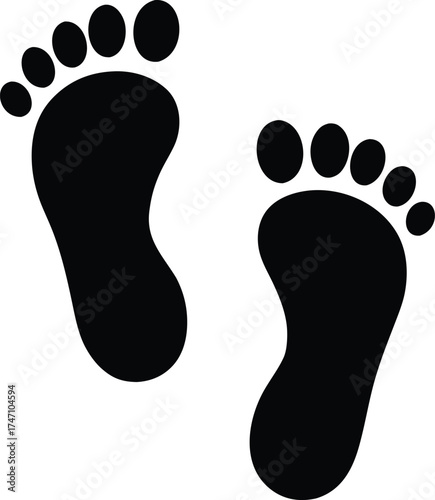 Footprint Silhouette