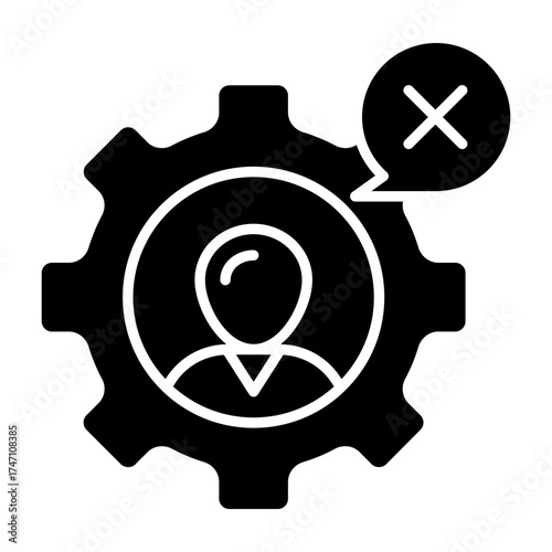 An icon design of financial risk management 