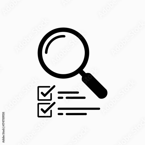 vector magnifying glass