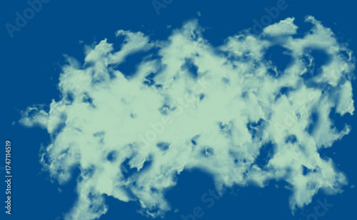 blue sky with white clouds