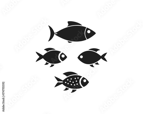 Fish vector, Art, Icon Set Free SVG Download