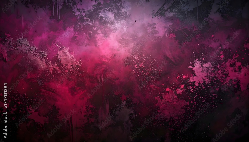 Fototapeta premium Red and black noisy artistic surface high resolution background