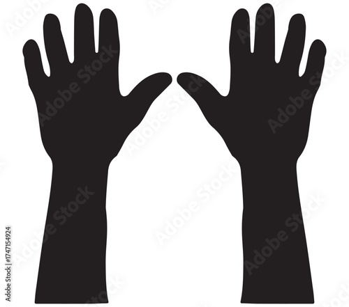 human hand , human hands up 