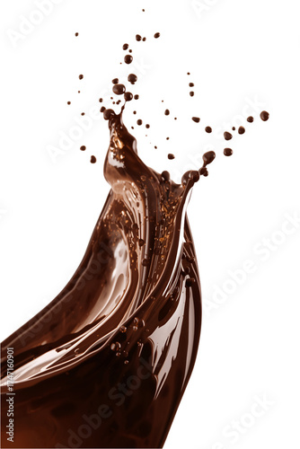 Chocolate splash photography dark background cocoa dessert sweet food concept