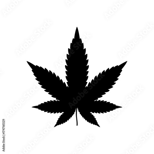 Cannabis leaf icon