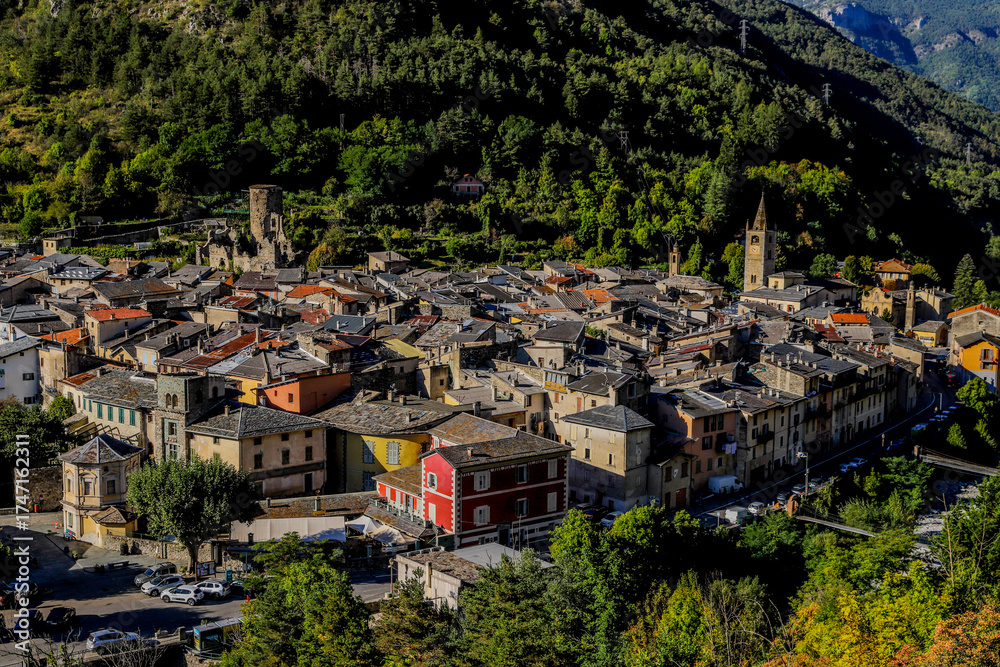 Fototapeta premium Le Village de la Brigue
