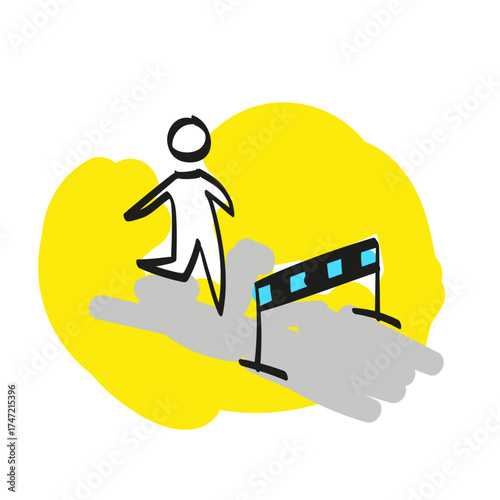 Icon, Symbol Herausforderung