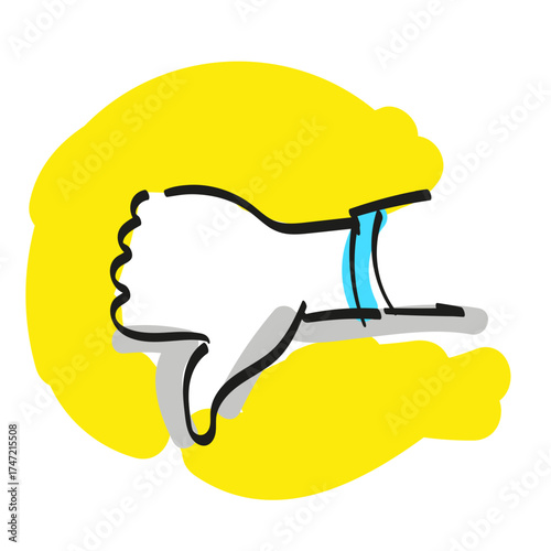 Icon, Symbol Misserfolg