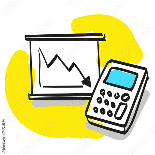 Icon, Symbol Kostenreduktion