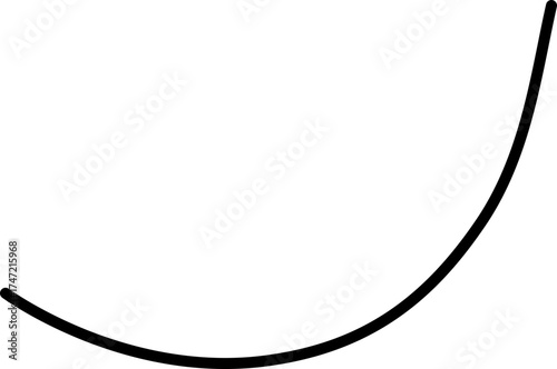 Artistic squiggle path with dynamic curves and irregular motion.