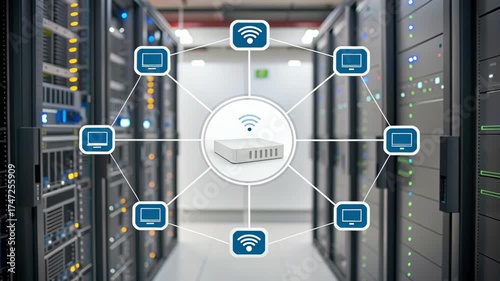 Enhancing Connectivity and Efficiency in Data Management with Cloud Computing Technology Platform Across Networks and Servers