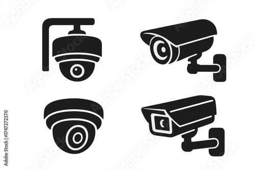 Vector office chair icon set. Modern ergonomic chair vector illustration with transparent background. Office furniture symbol collection, comfort seat design, business workplace equipment