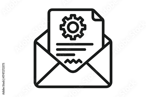 Modern Vector Office Chair Icon, Vector Illustration with Transparent Background, Ergonomic Desk Chair Design, Minimalist Icon for Office Furniture, Workspace, and Home Office Use