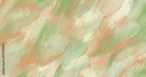 Soft-flowing abstract inspired by forest mist and morning warmth, blending organic forms and subtle harmony for creative balance.