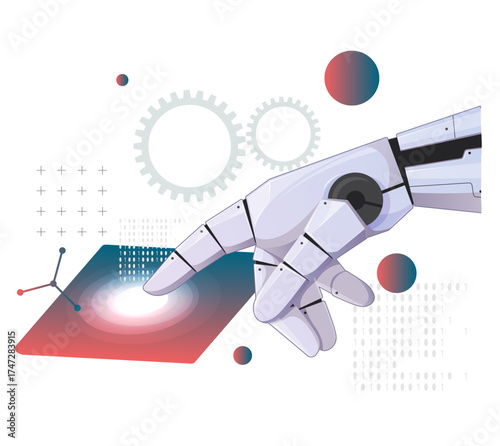 Robotic Hand - Enable Growth - Illustration