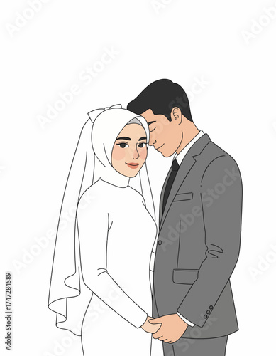 Love relationship goals wedding illustrations