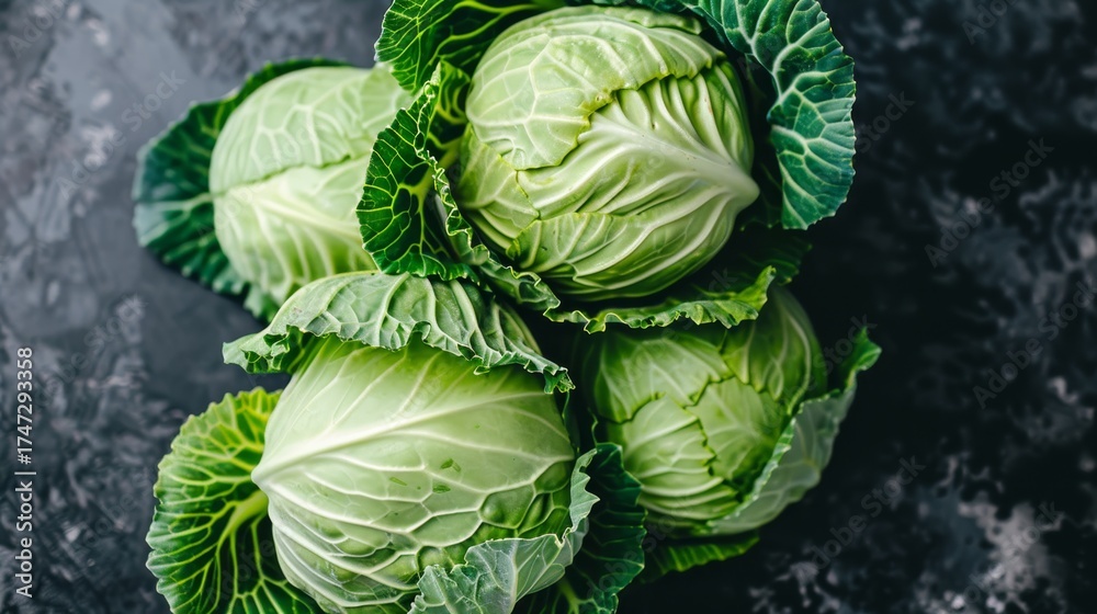 Obraz premium Efficient techniques for successful cabbage plantation and cultivation strategies