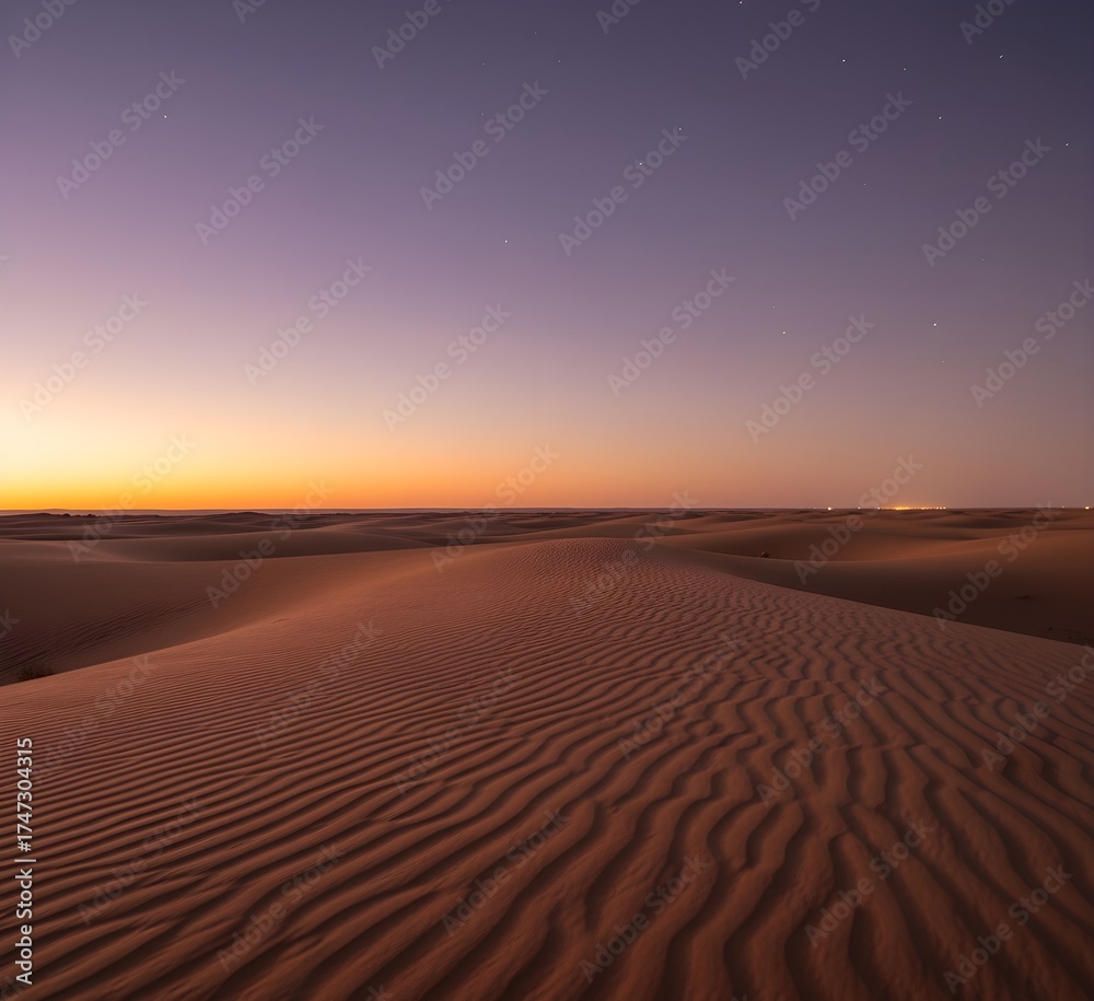 Naklejka premium sunset in the desert AI Robot Executive Meeting for Global Strategy in a Dome Boardroom