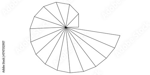 Spiral of Theodorus in Geometry.