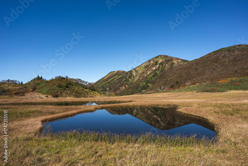 逆さ火打　火打山天狗の庭