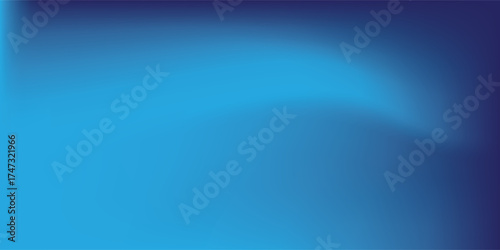 Elegant  Abstract Blue gradient studio room, abstract background pattern, walls and floor reflect neon lights. art