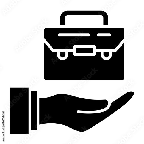 Job Offer  Icon Element For Design