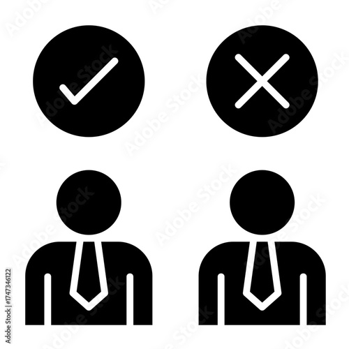 Candidate Evaluation  Icon Element For Design
