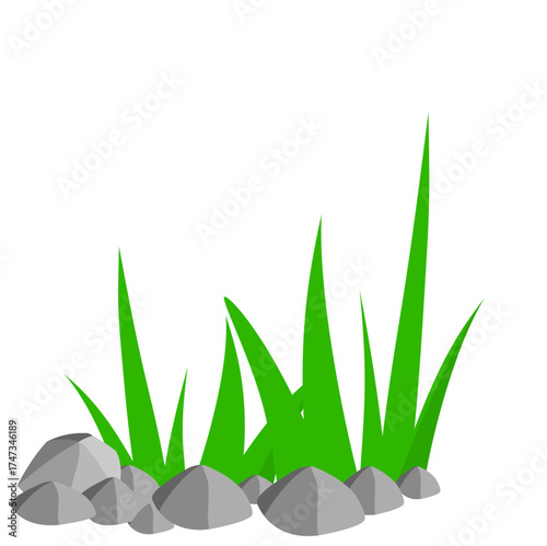 Grass and Rock Graphics